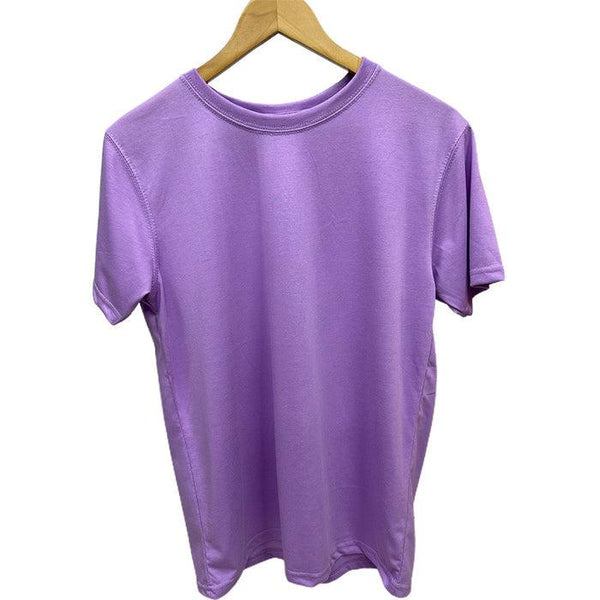 Light Purple Plain T-Shirt