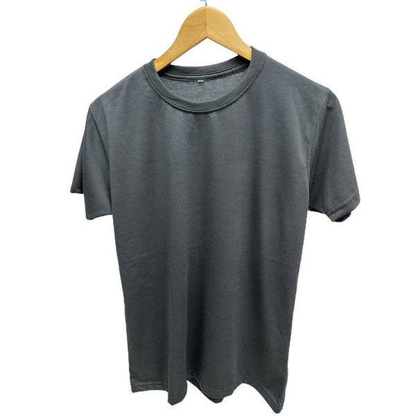 Steel Grey Plain T-Shirt