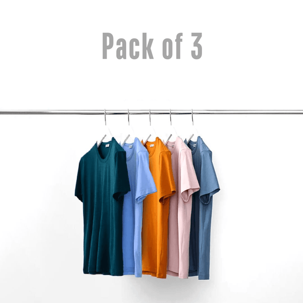 Pack of 3 Plain T-Shirts