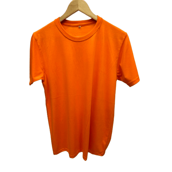 Orange Plain T-Shirt