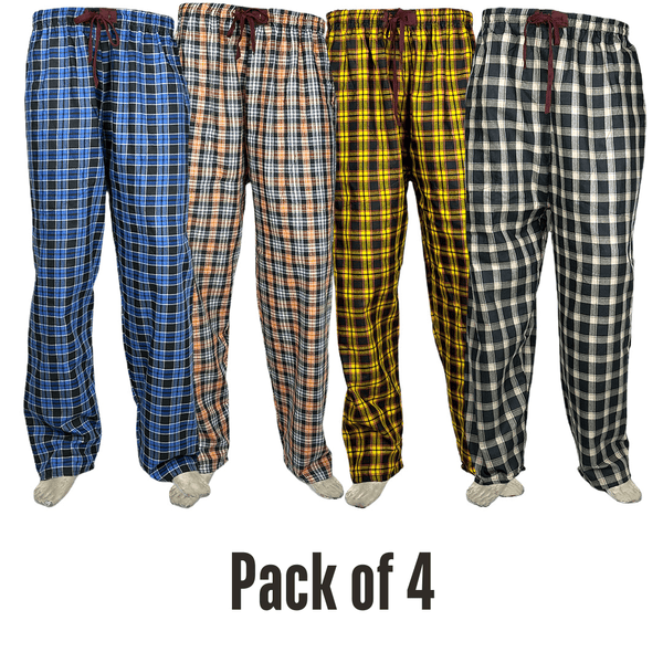 Pack of 4 Cotton Trousers