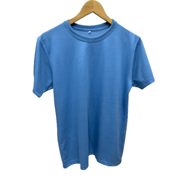 Sky Blue Plain T-Shirt