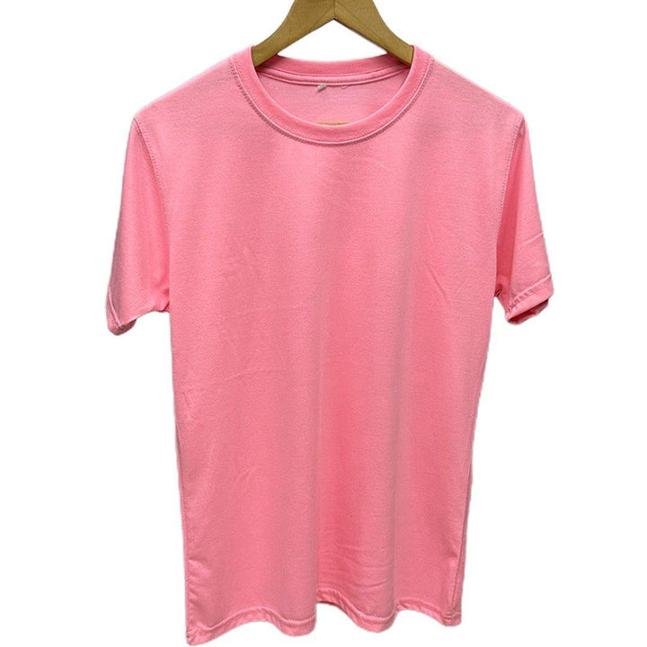 Baby Pink Plain T-Shirt - Maniyas