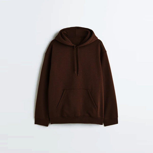 Dark Brown Hoodie - Maniyas